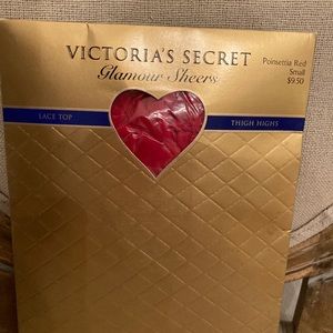 Victoria Secret Lace Top Thigh Highs